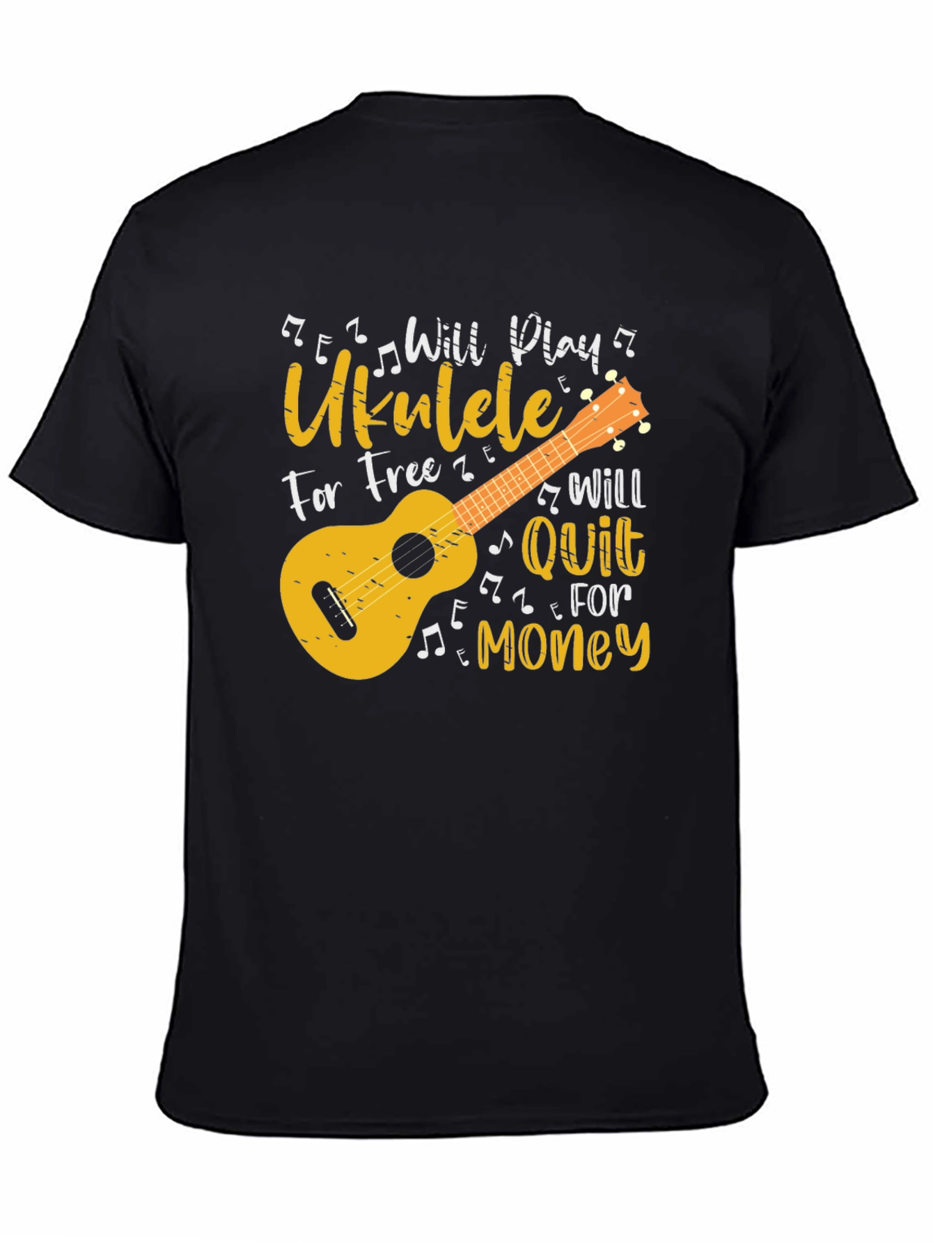 Will Play Ukulele for Free Graphic Tee