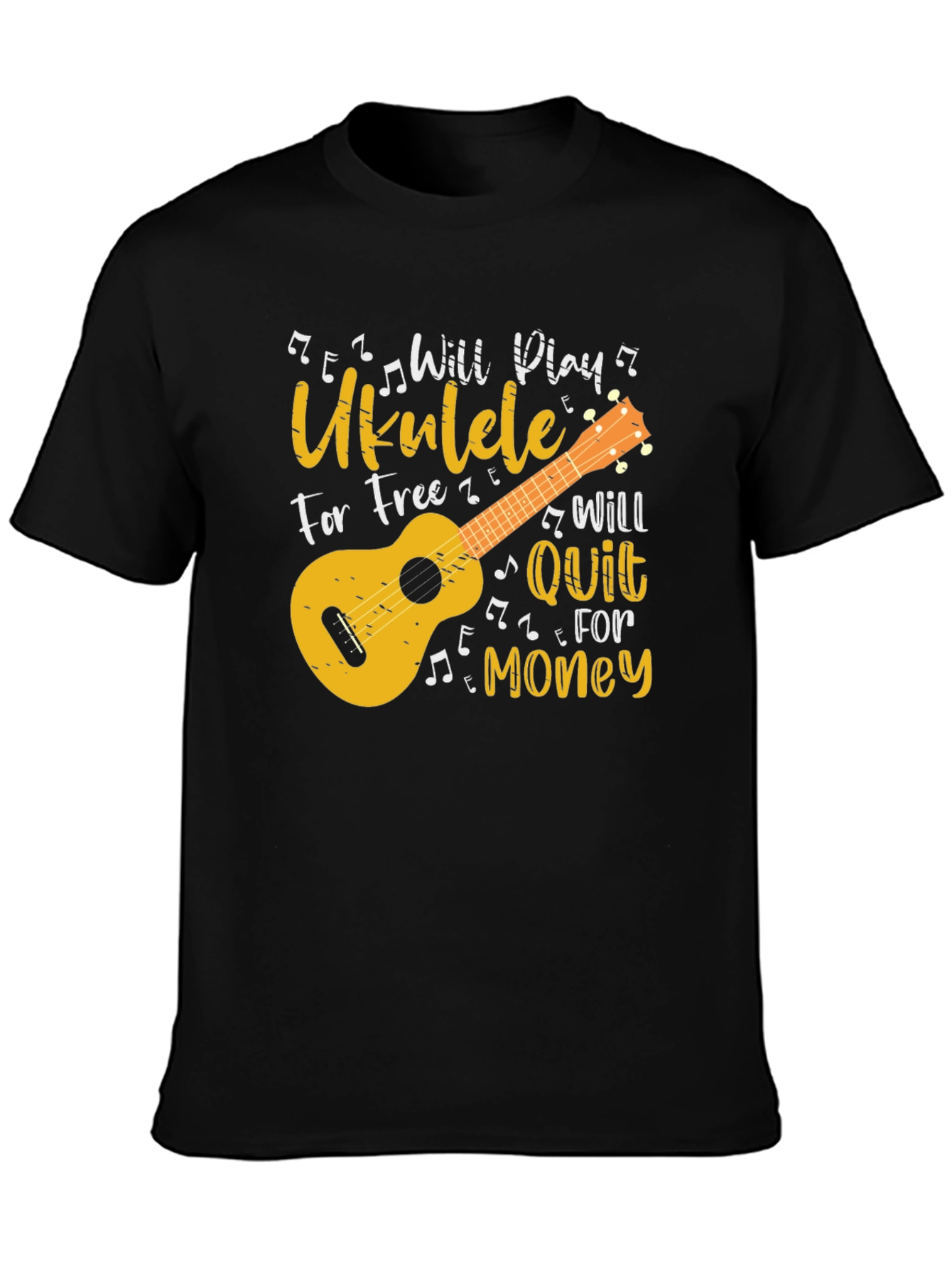 Will Play Ukulele for Free Graphic Tee