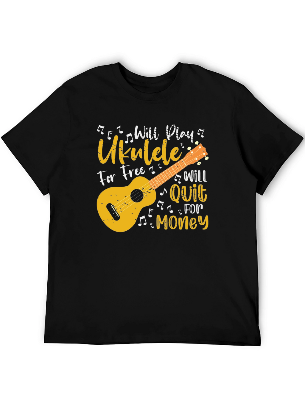 Will Play Ukulele for Free Graphic Tee