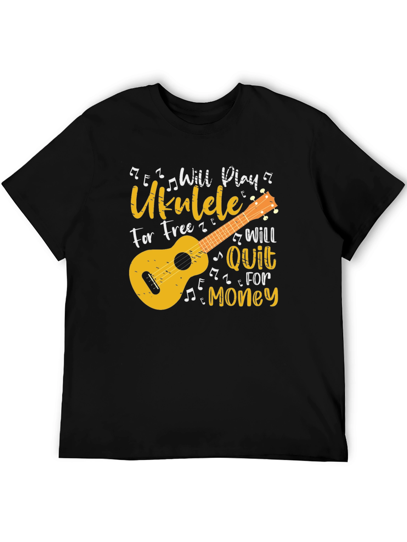 Will Play Ukulele for Free Graphic Tee