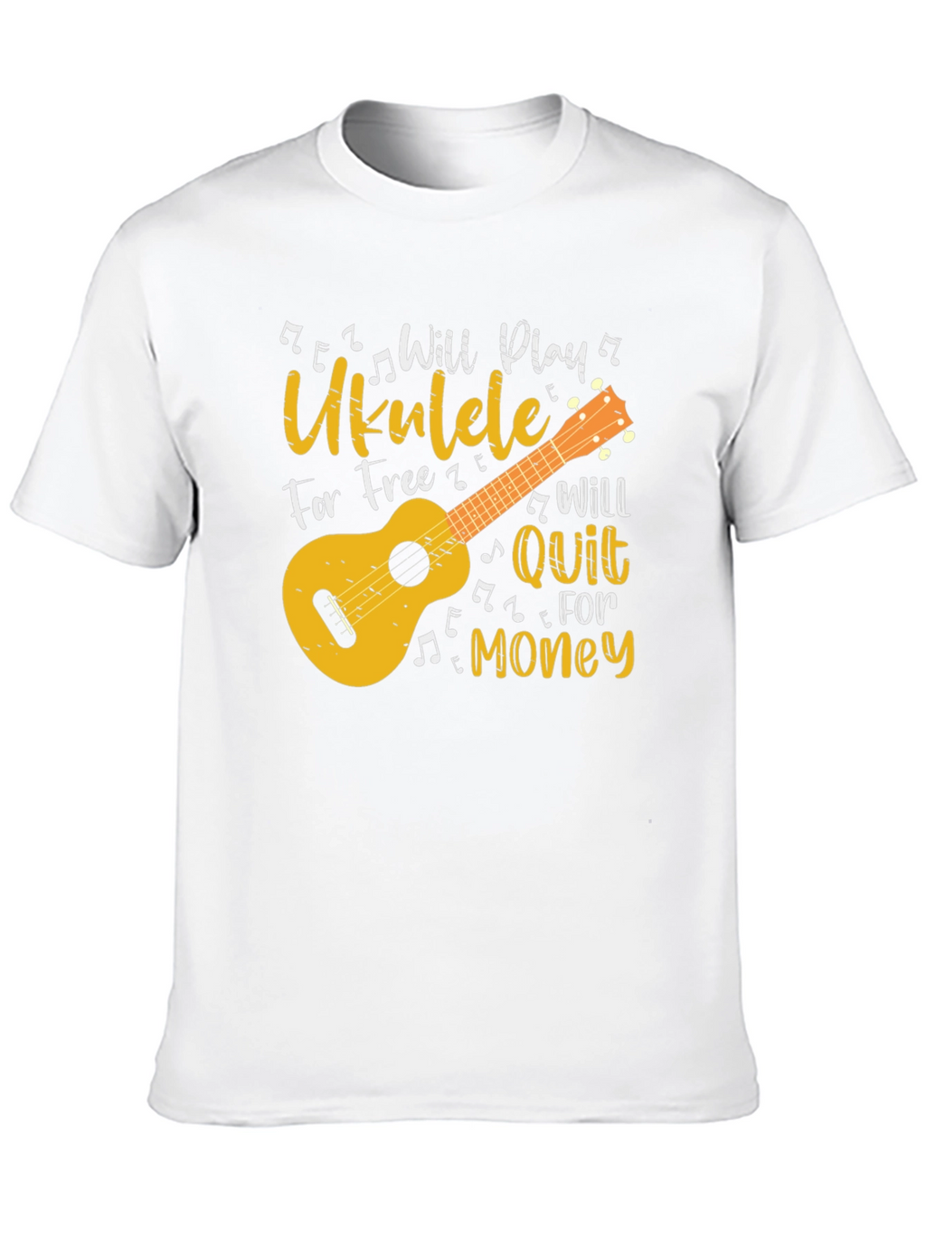 Will Play Ukulele for Free Graphic Tee