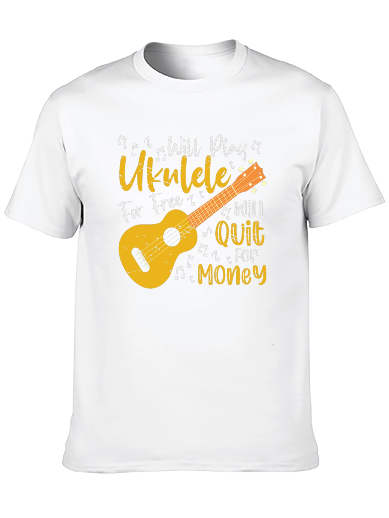Will Play Ukulele for Free Graphic Tee