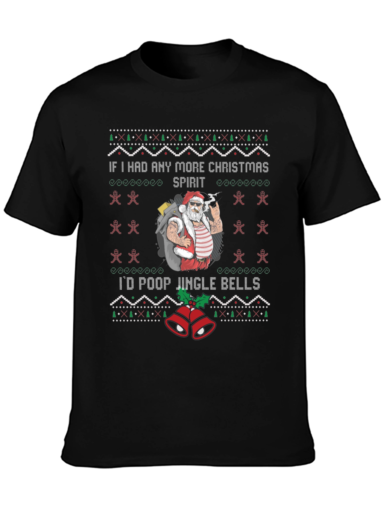 Funny Christmas Santa T-Shirt