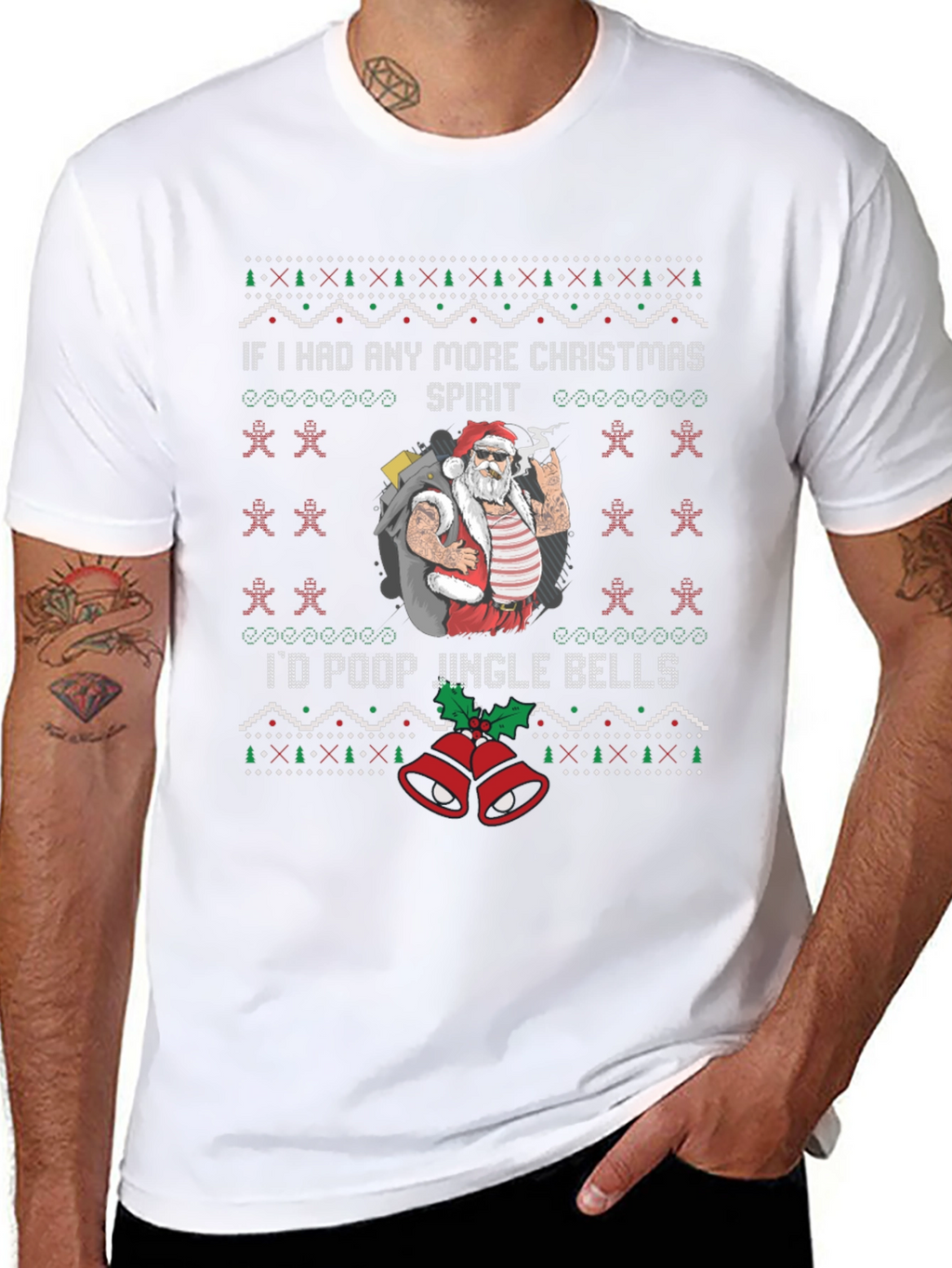 Funny Christmas Santa T-Shirt