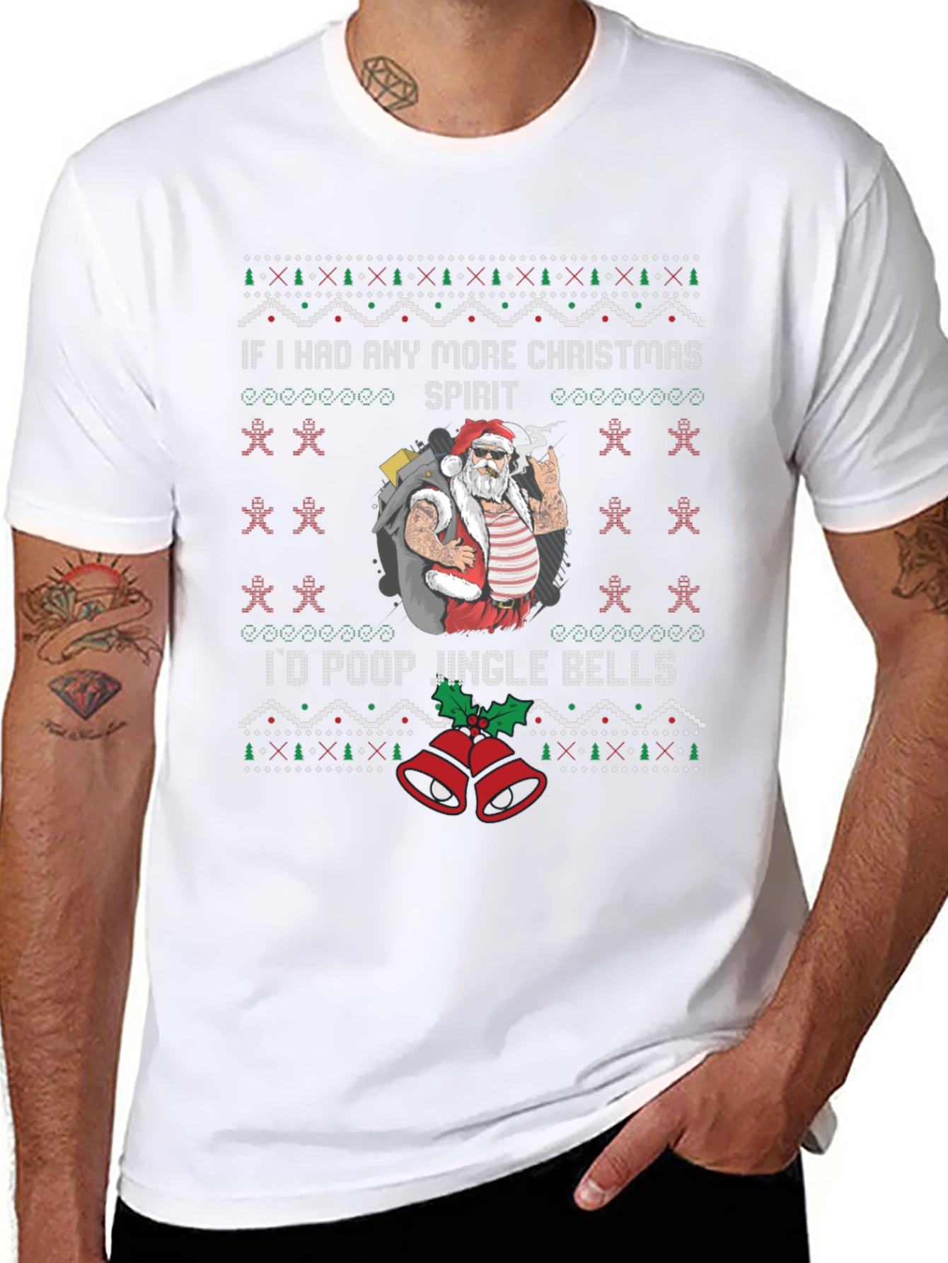 Funny Christmas Santa T-Shirt