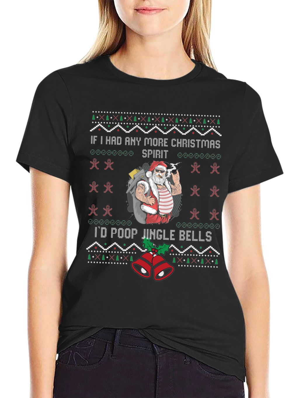 Funny Christmas Santa T-Shirt
