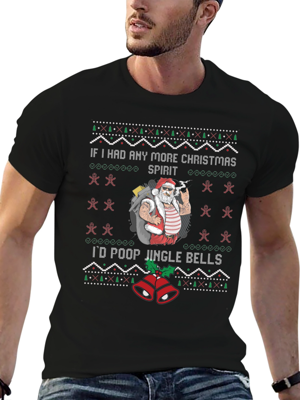 Funny Christmas Santa T-Shirt
