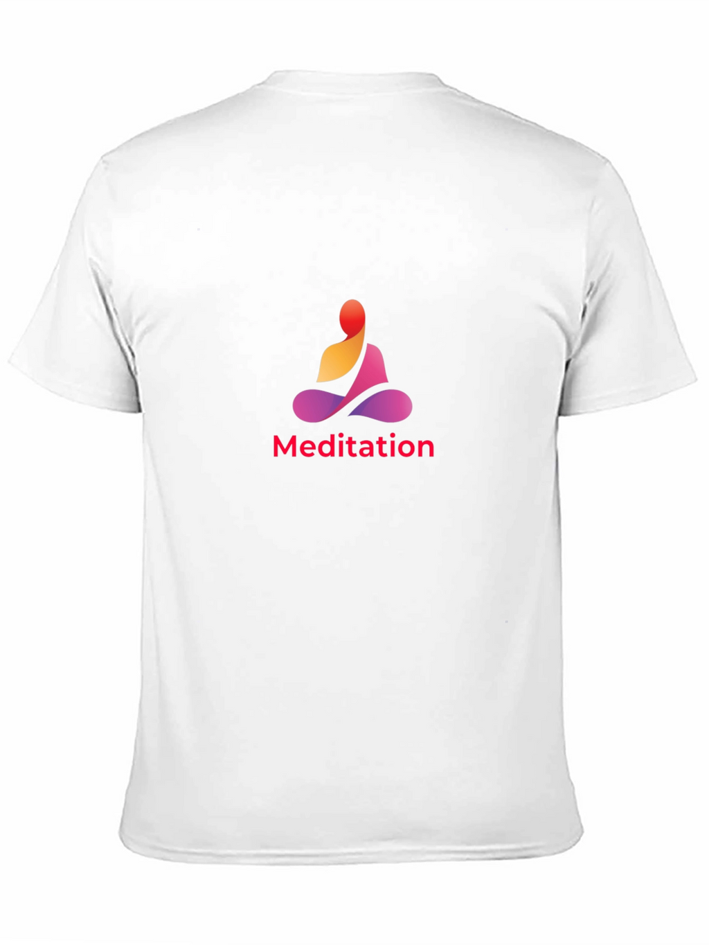 Meditation Graphic Black T-Shirt