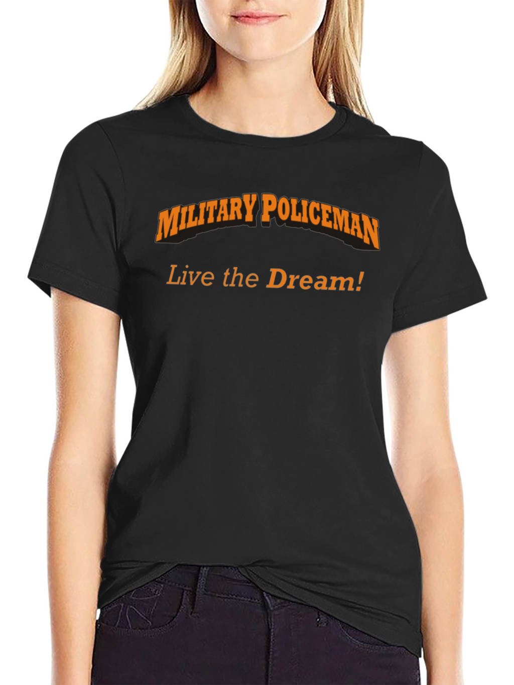 Military Policeman T-Shirt - Live the Dream