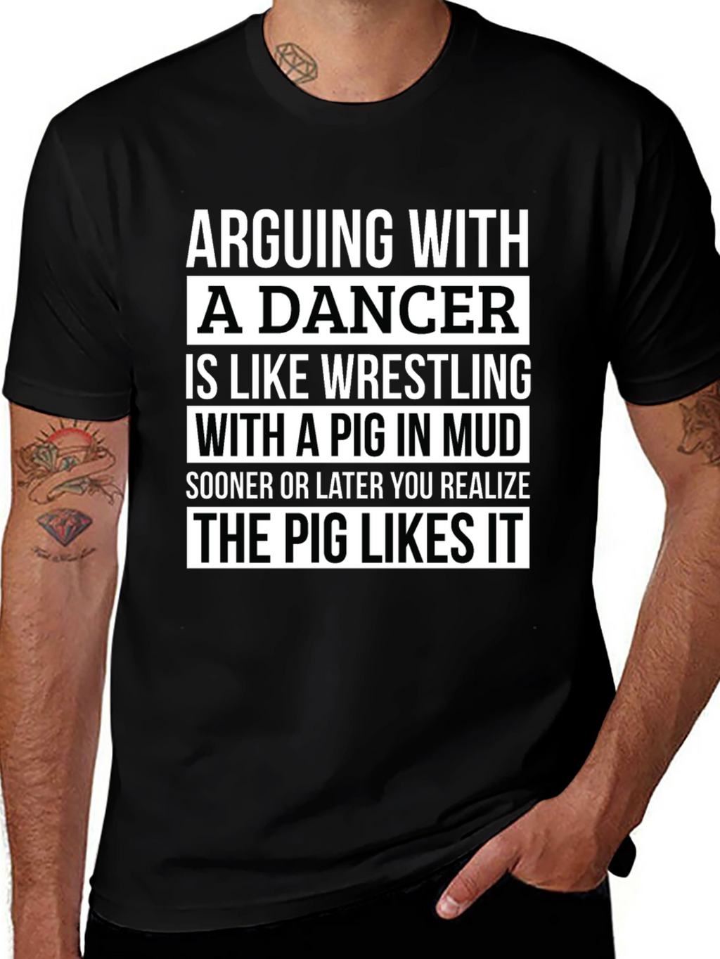 Arguing with a Dancer T-Shirt