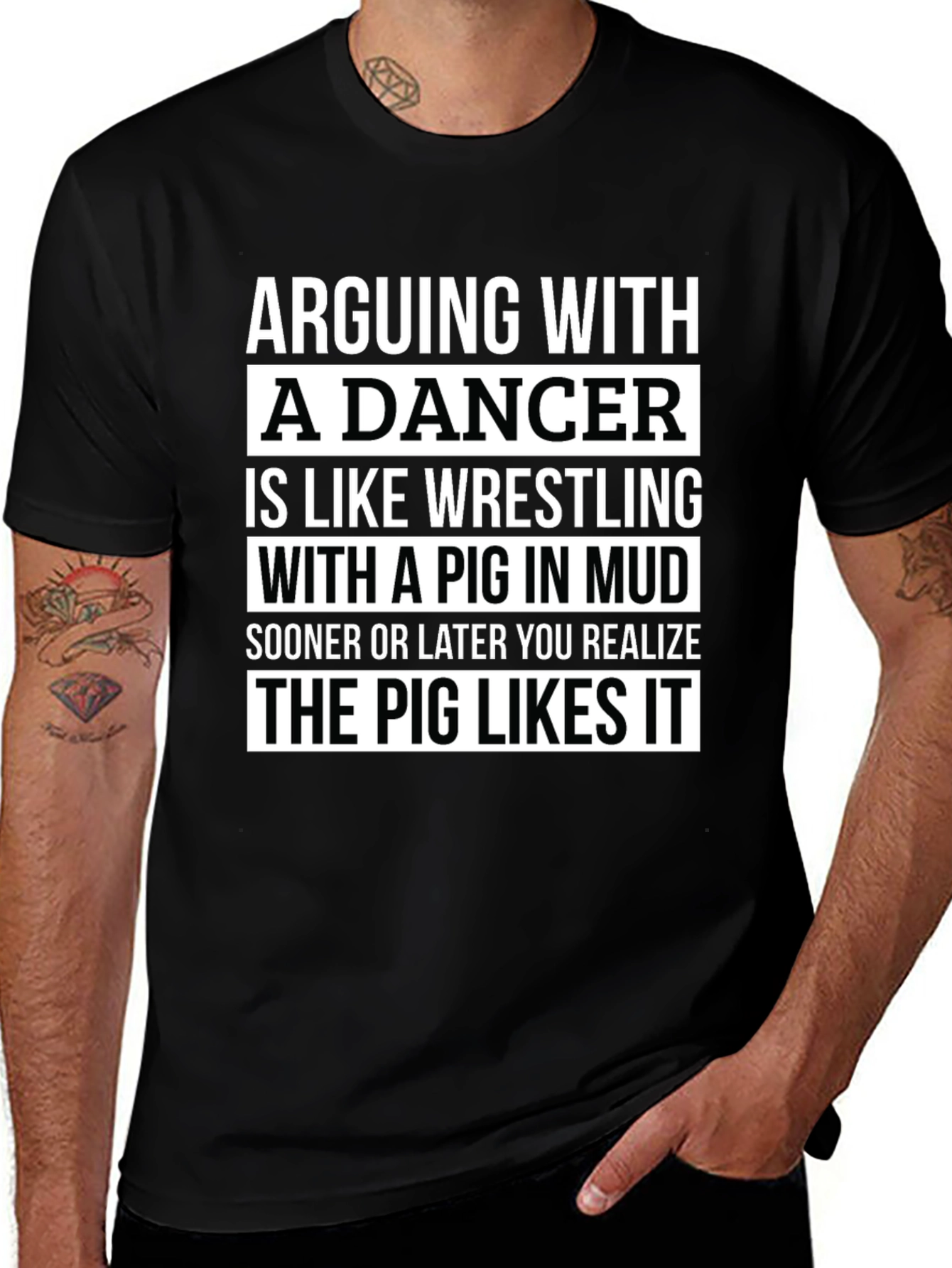 Arguing with a Dancer T-Shirt