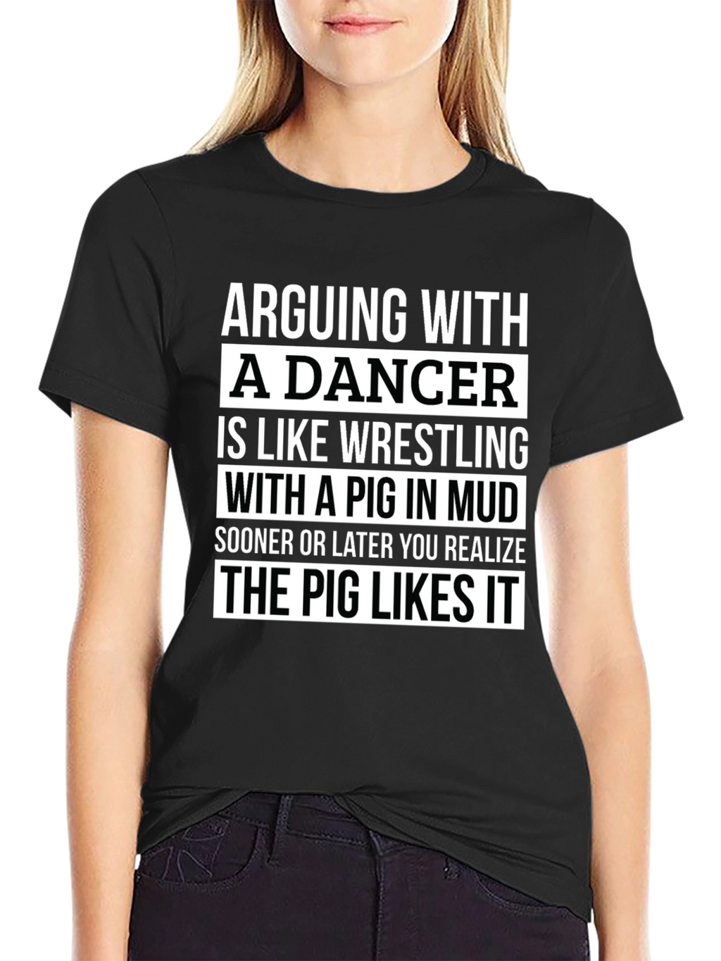 Arguing with a Dancer T-Shirt