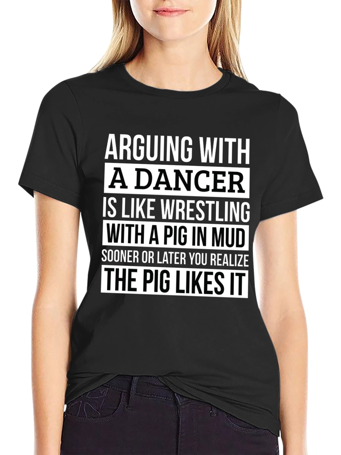 Arguing with a Dancer T-Shirt