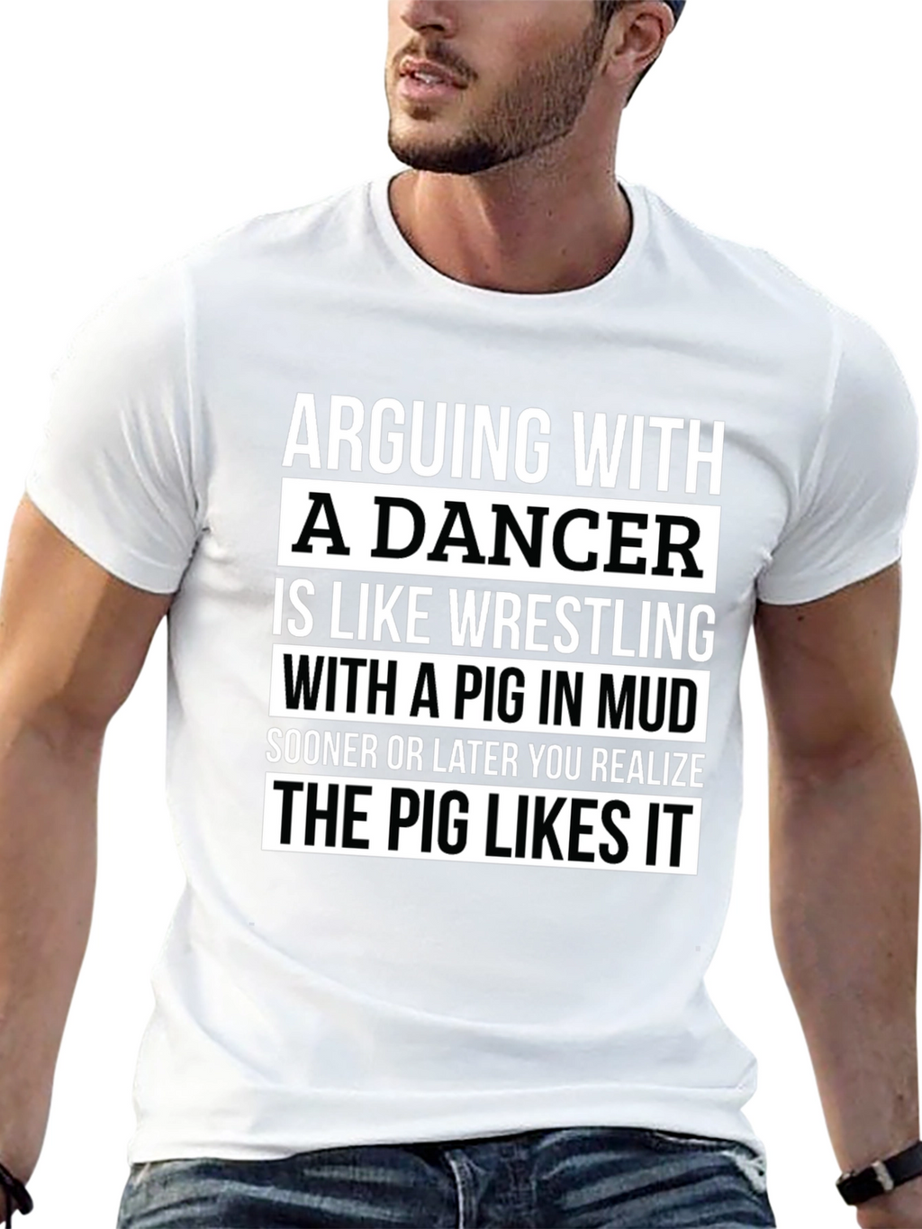 Arguing with a Dancer T-Shirt