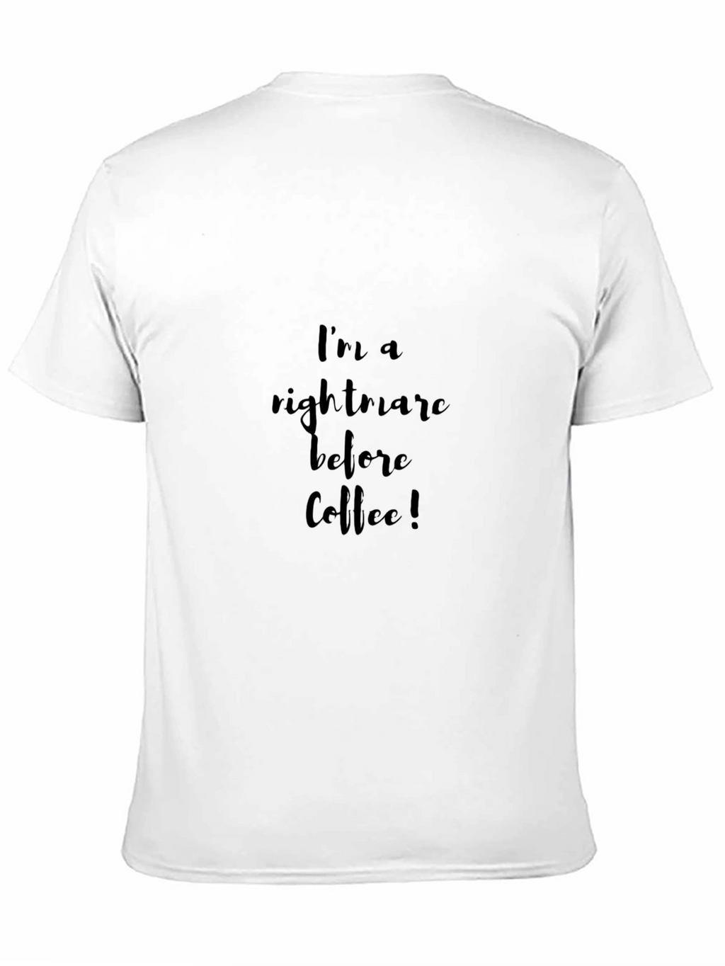 Nightmare Before Coffee Black T-Shirt