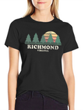 Richmond Virginia Forest T-Shirt - Nature Inspired Tee