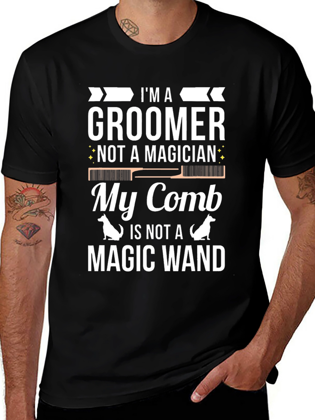 Groomer T-Shirt - Not a Magician