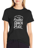 Assistant Coach Voice T-Shirt - Funny Coach Tee