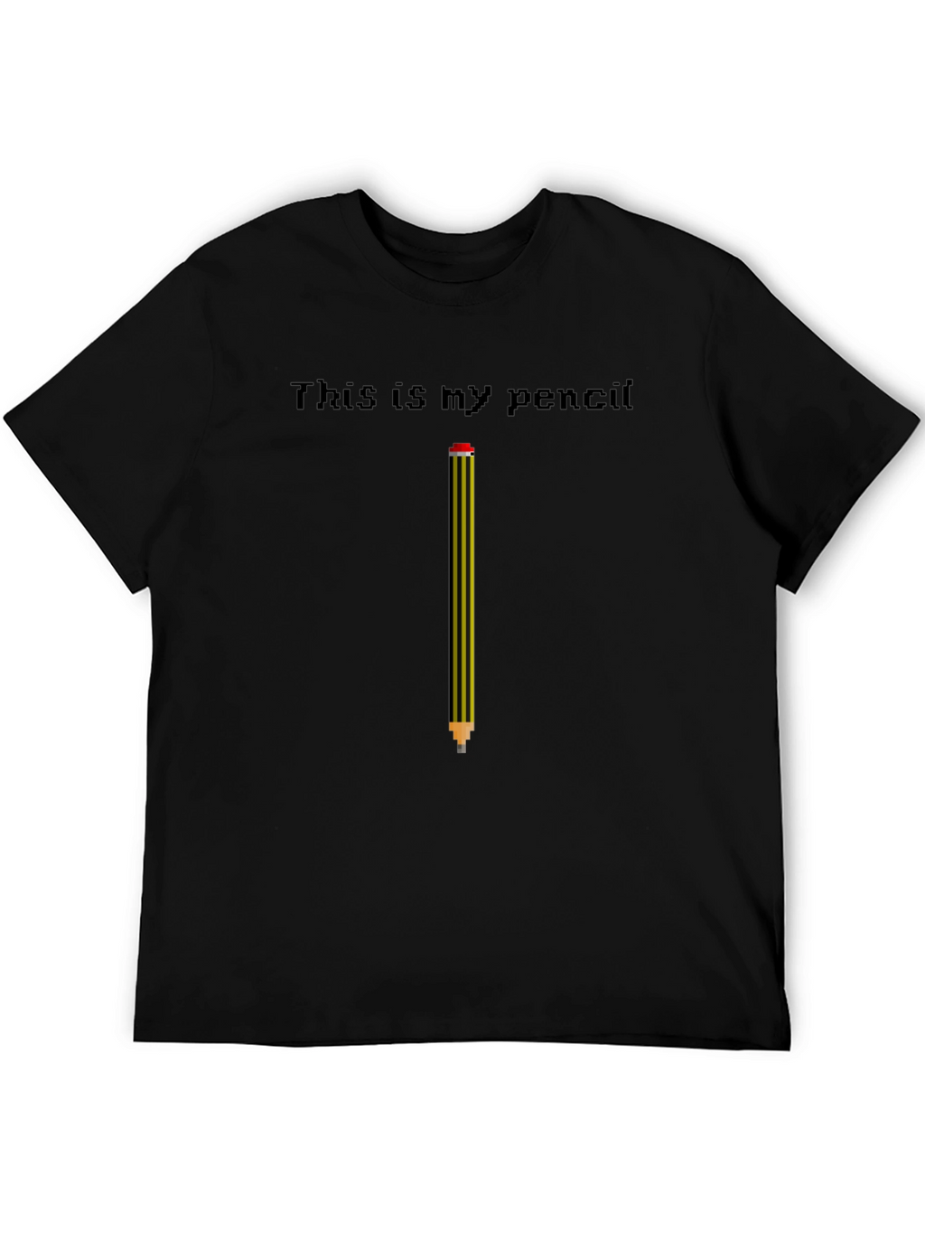 This is My Pencil T-Shirt - Fun Graphic Tee