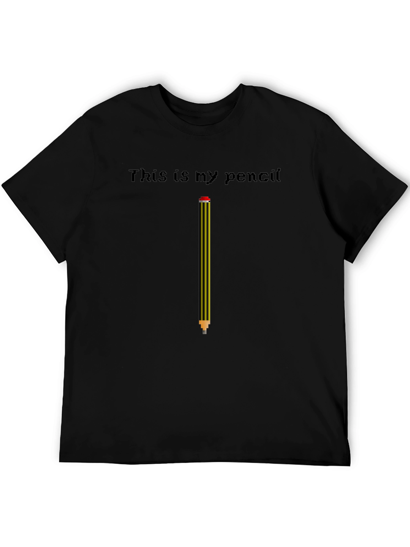 This is My Pencil T-Shirt - Fun Graphic Tee