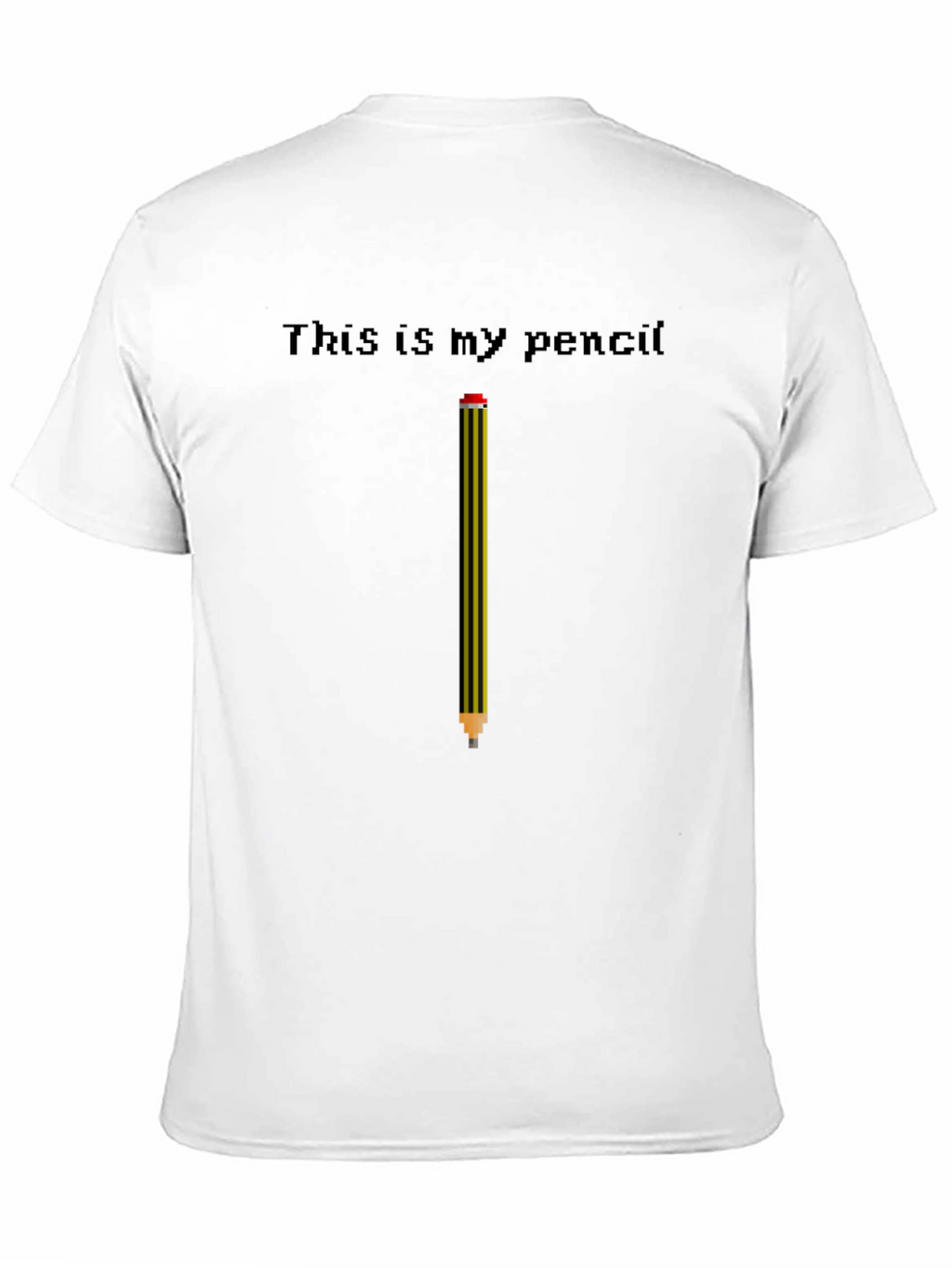 This is My Pencil T-Shirt - Fun Graphic Tee