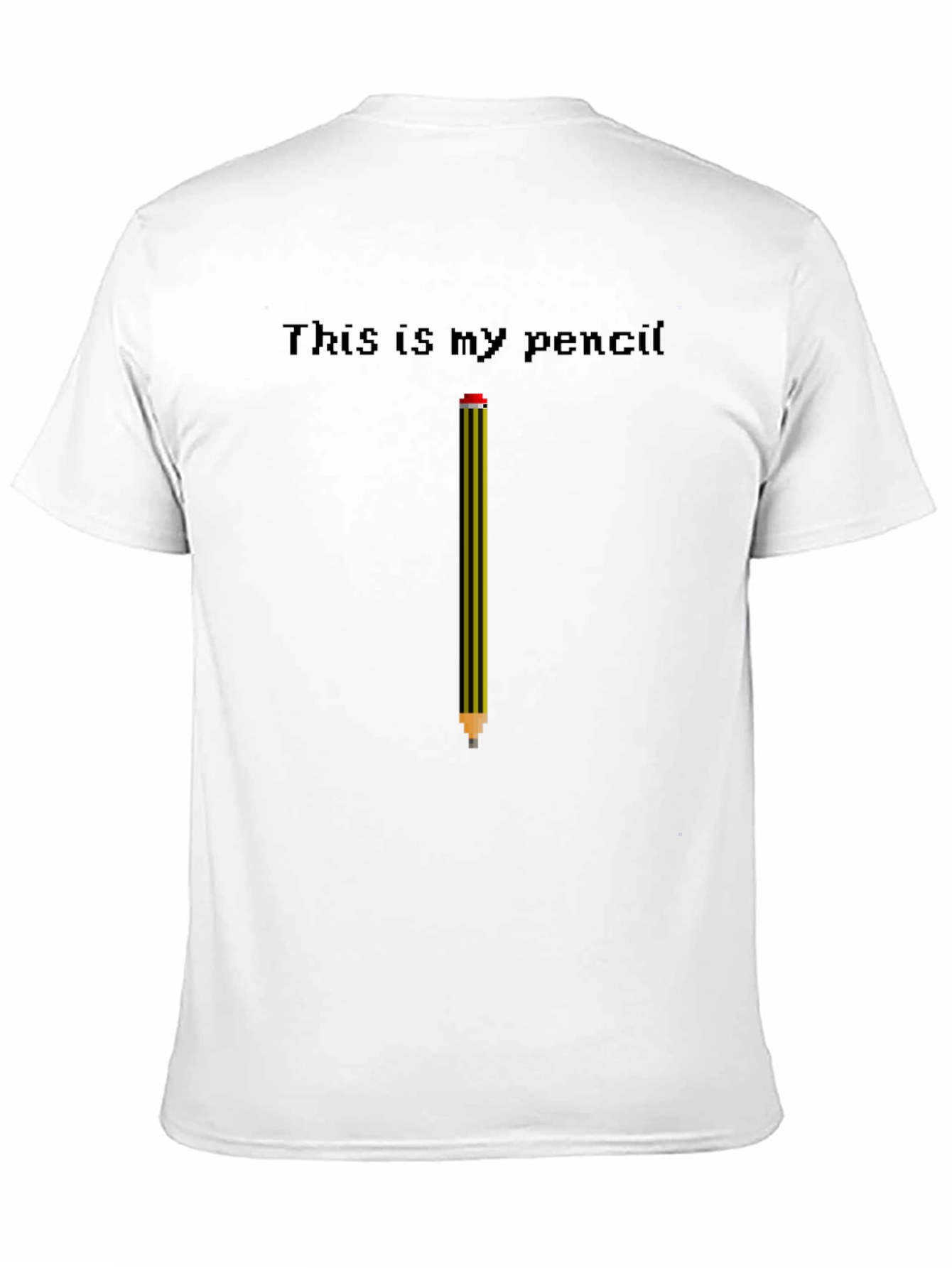 This is My Pencil T-Shirt - Fun Graphic Tee