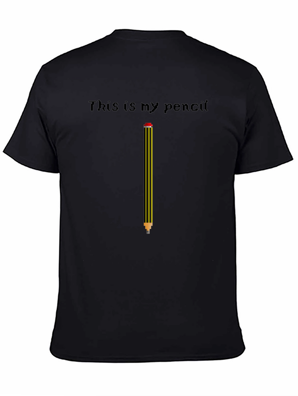 This is My Pencil T-Shirt - Fun Graphic Tee