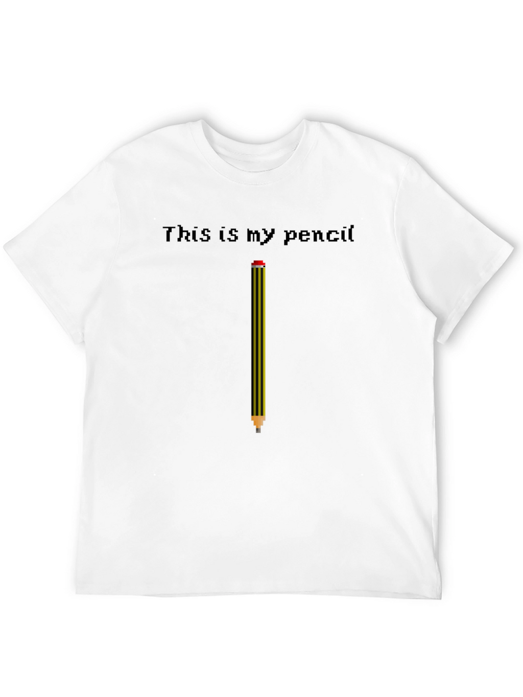 This is My Pencil T-Shirt - Fun Graphic Tee