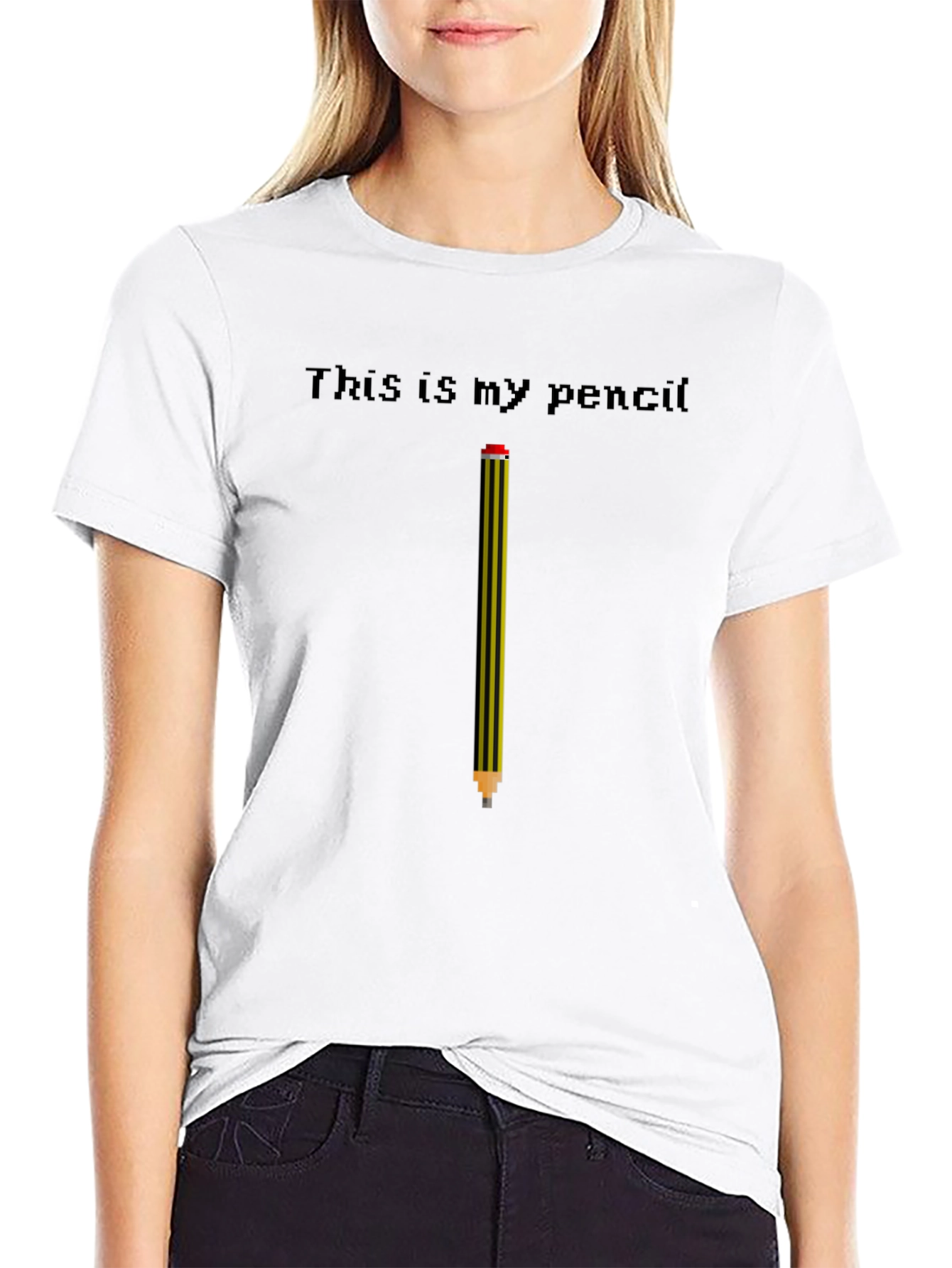 This is My Pencil T-Shirt - Fun Graphic Tee