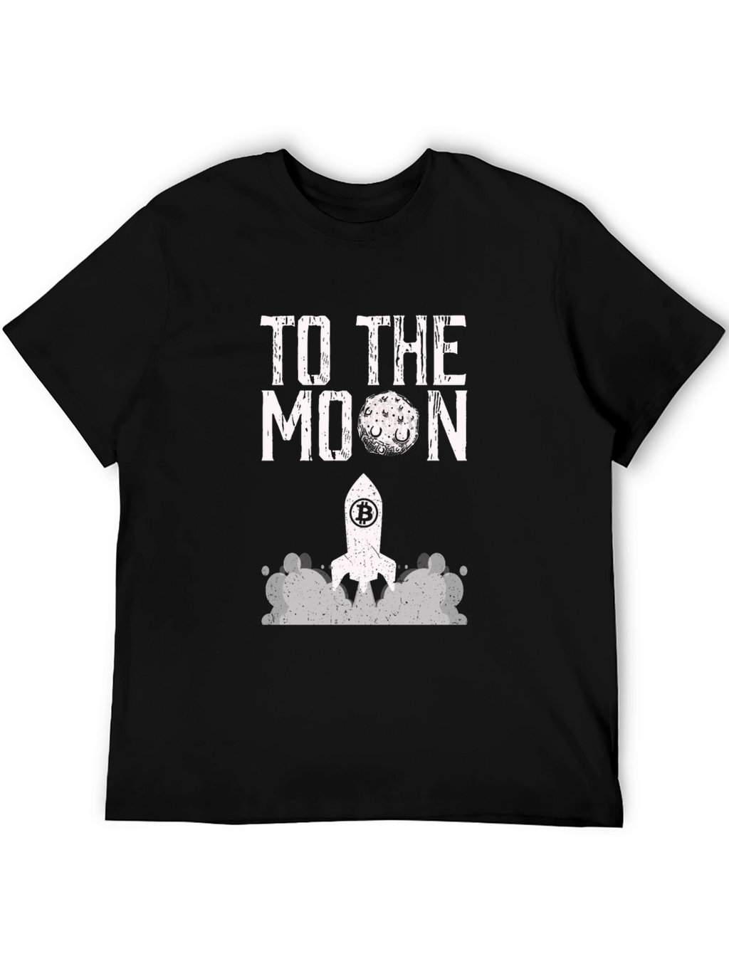 Bitcoin To The Moon Graphic Tee