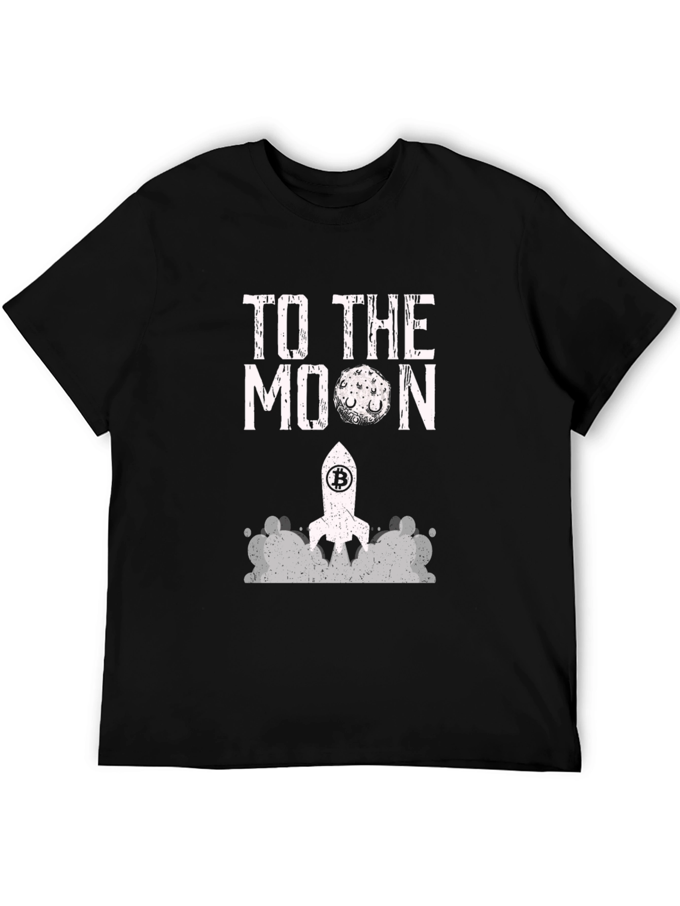 Bitcoin To The Moon Graphic Tee
