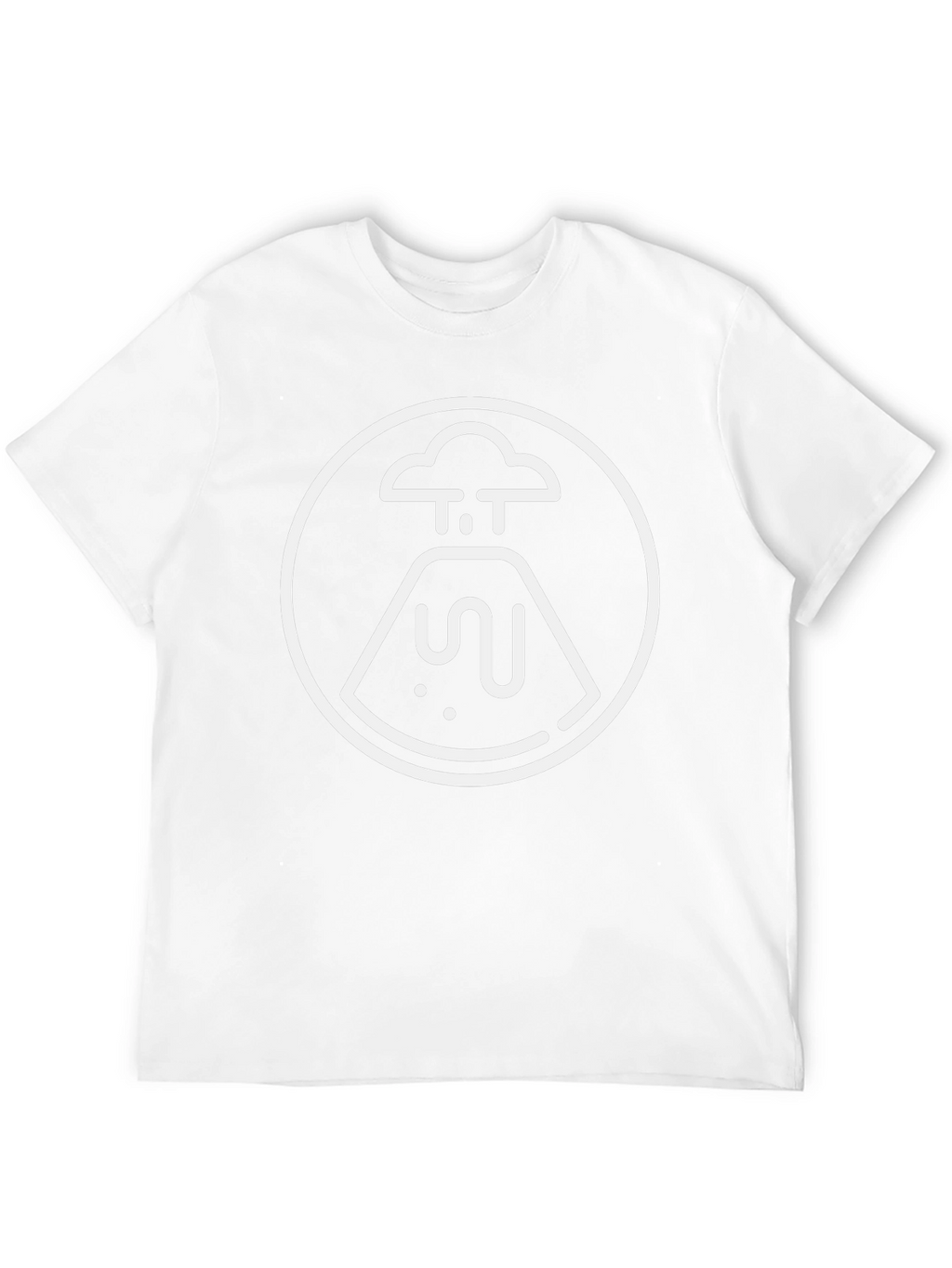 Volcano Graphic Black T-Shirt