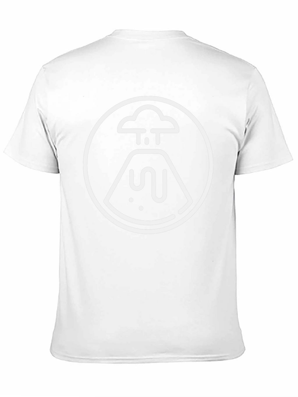 Volcano Graphic Black T-Shirt