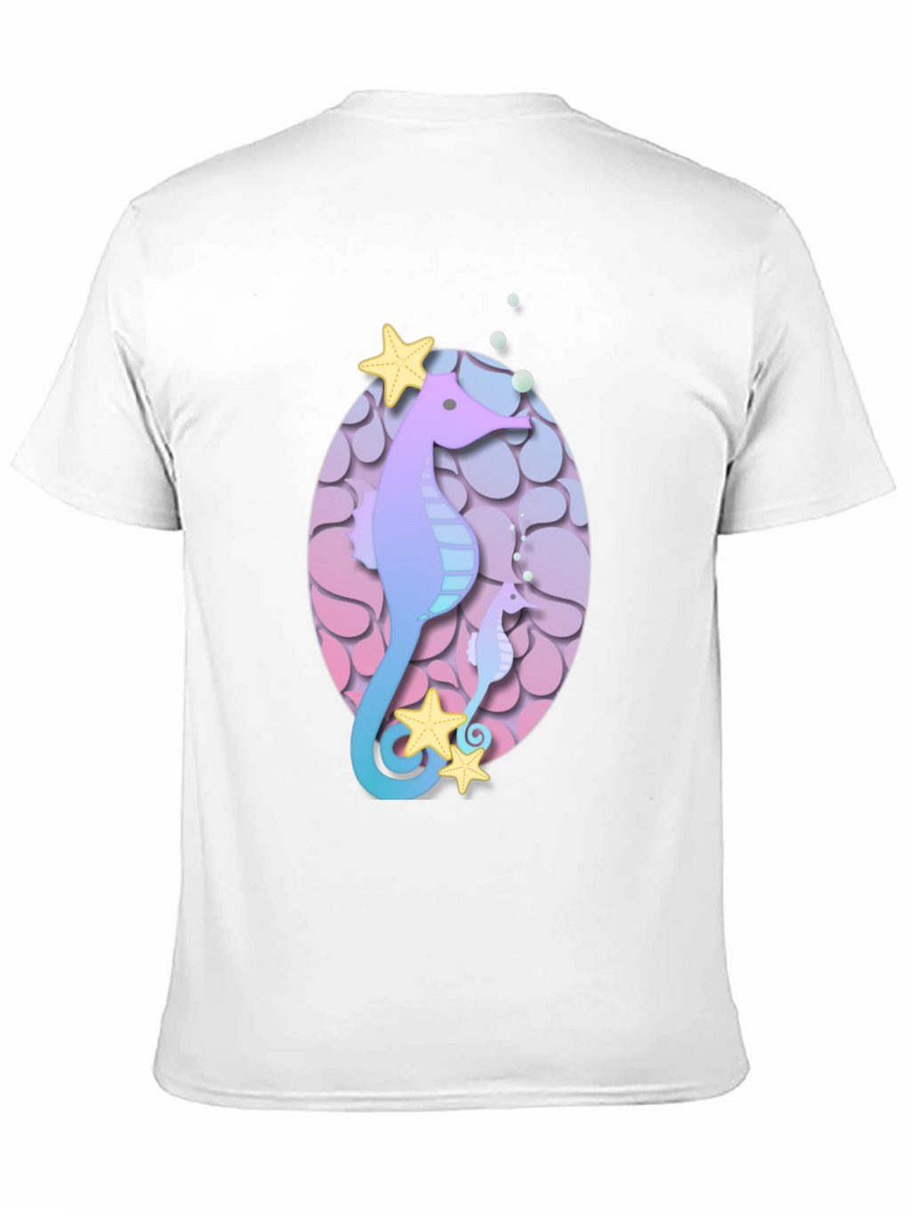 Seahorse Starfish Graphic Tee