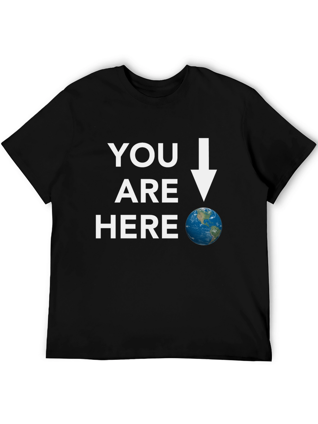 You Are Here Earth Graphic Tee