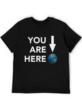You Are Here Earth Graphic Tee