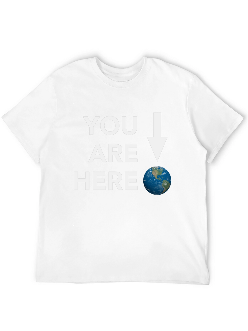 You Are Here Earth Graphic Tee