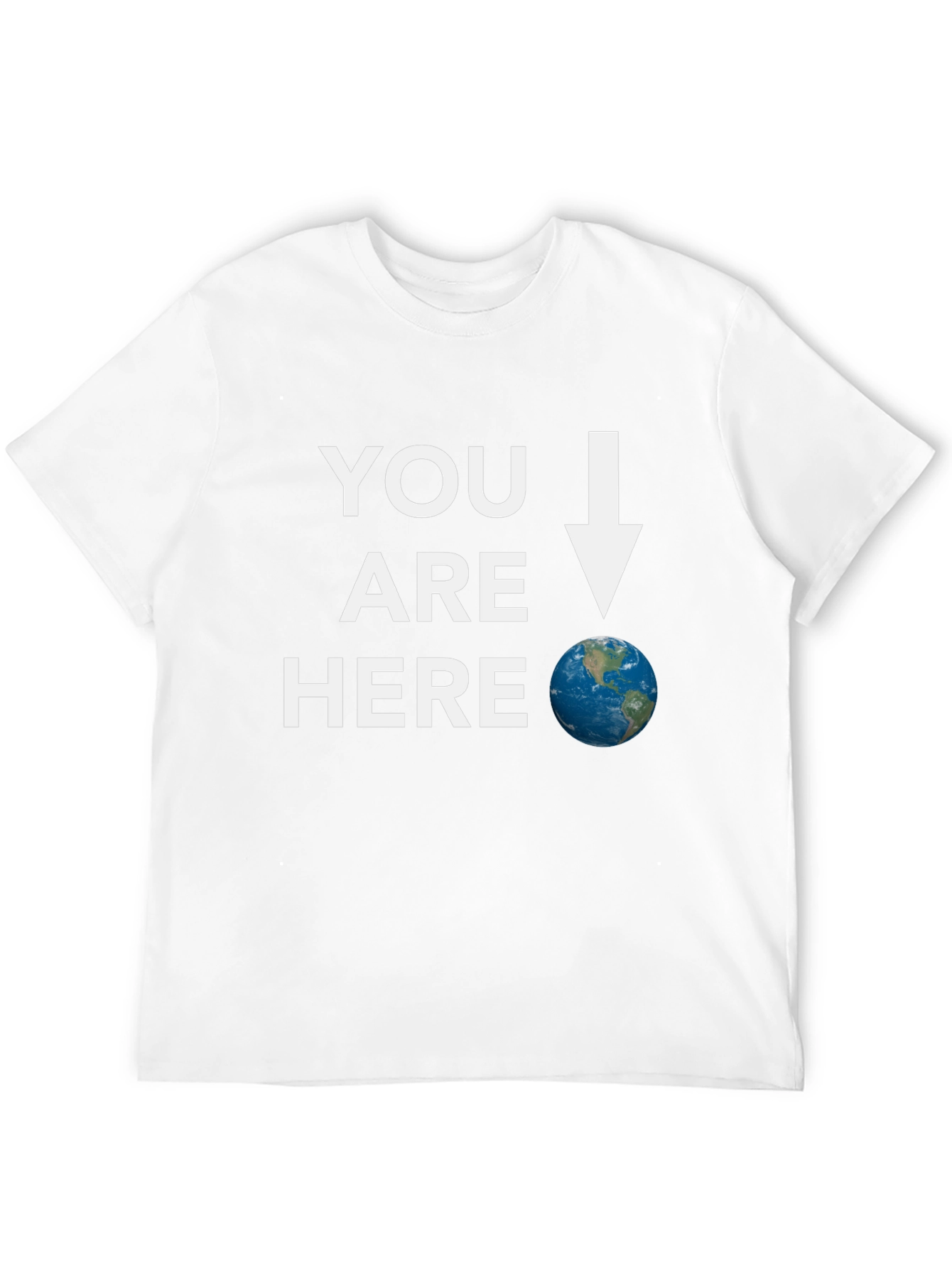 You Are Here Earth Graphic Tee