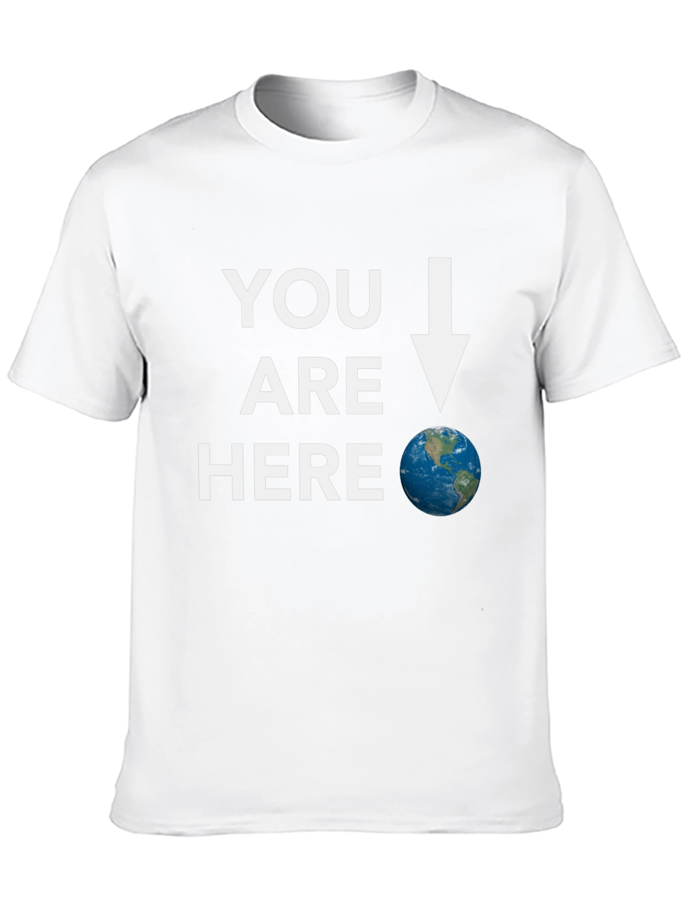 You Are Here Earth Graphic Tee