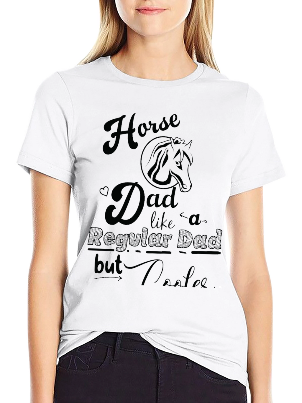 Horse Dad T-Shirt - Regular Dad But Cooler!
