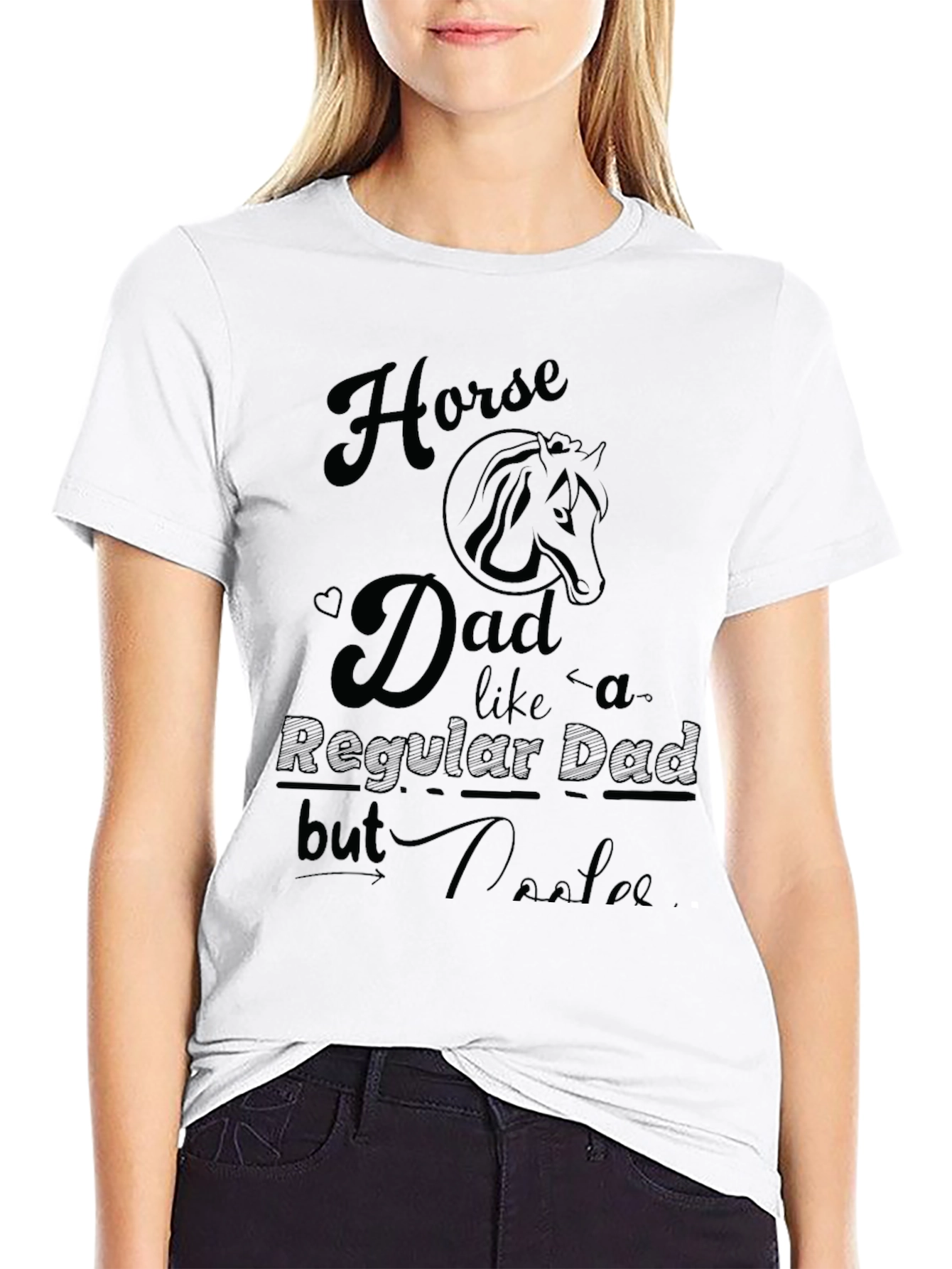 Horse Dad T-Shirt - Regular Dad But Cooler!