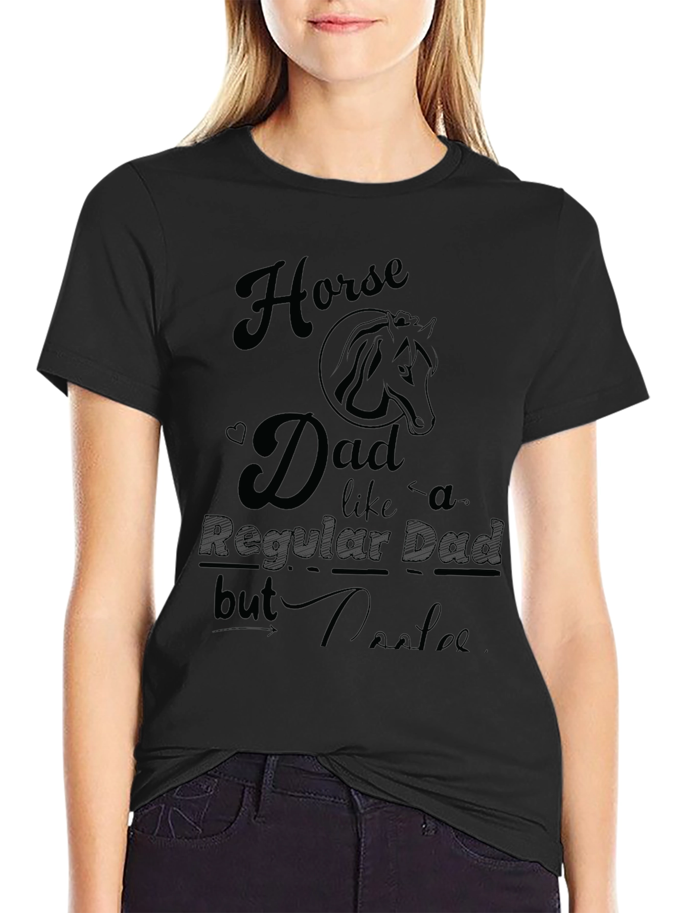 Horse Dad T-Shirt - Regular Dad But Cooler!