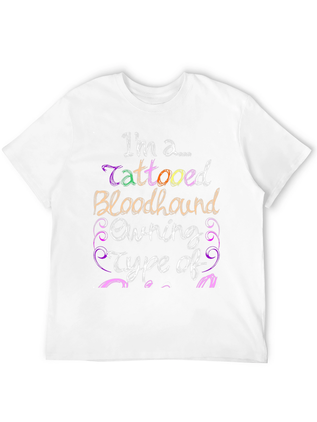 Tattooed Bloodhound Owner T-Shirt