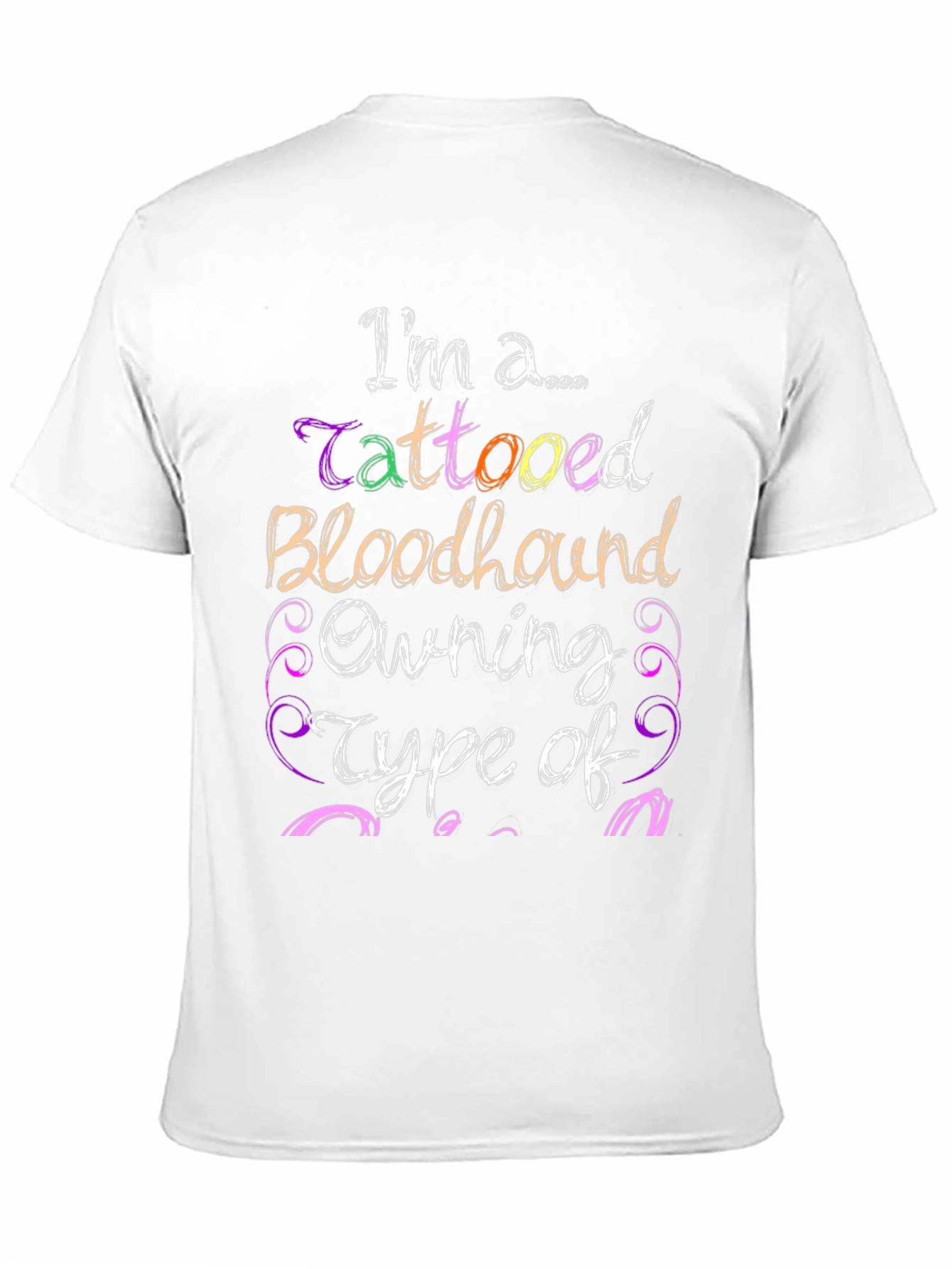 Tattooed Bloodhound Owner T-Shirt