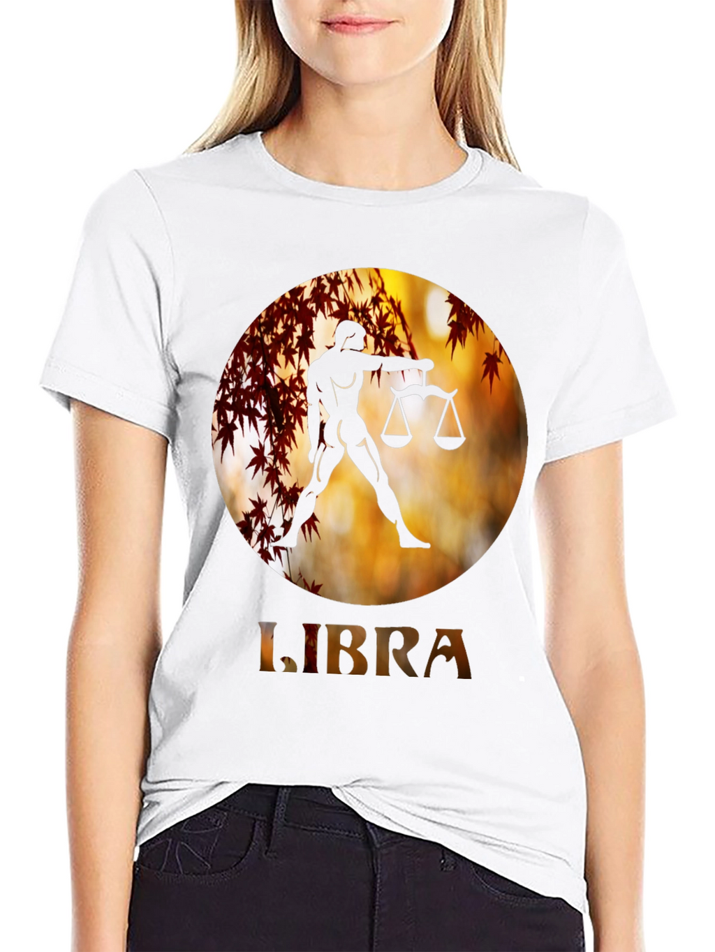Libra Zodiac Graphic Tee - Stylish Astrology Shirt