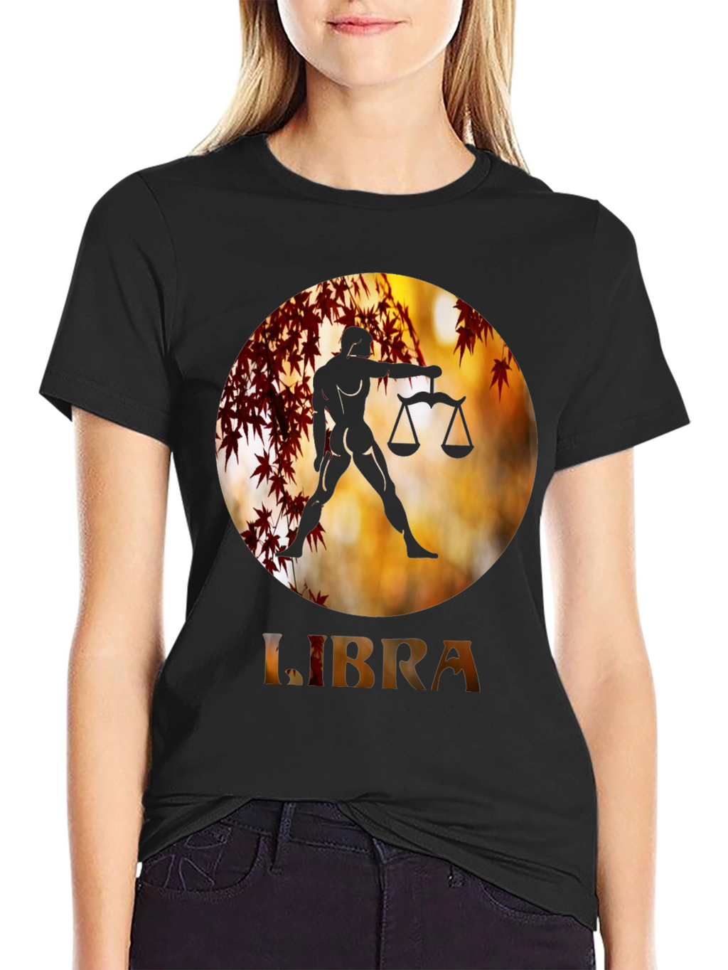Libra Zodiac Graphic Tee - Stylish Astrology Shirt