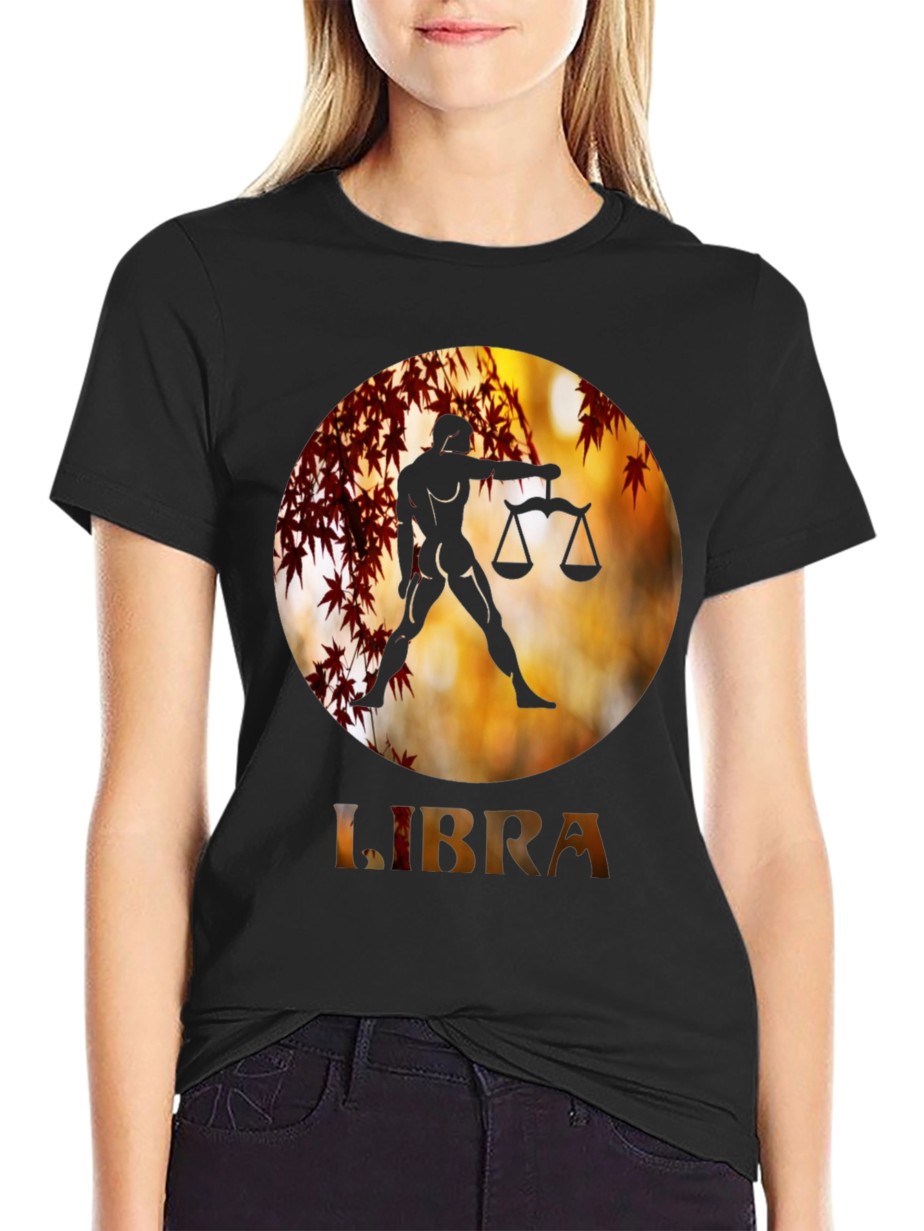 Libra Zodiac Graphic Tee - Stylish Astrology Shirt
