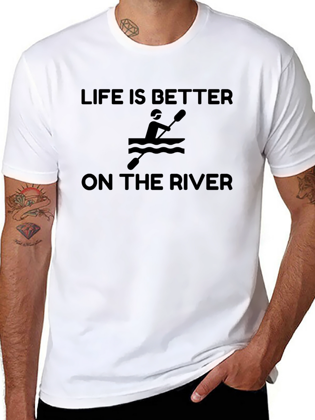 Life is Better on the River T-Shirt