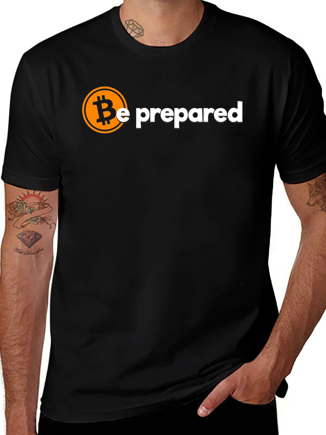 Bitcoin Prepared T-Shirt Crypto Tee