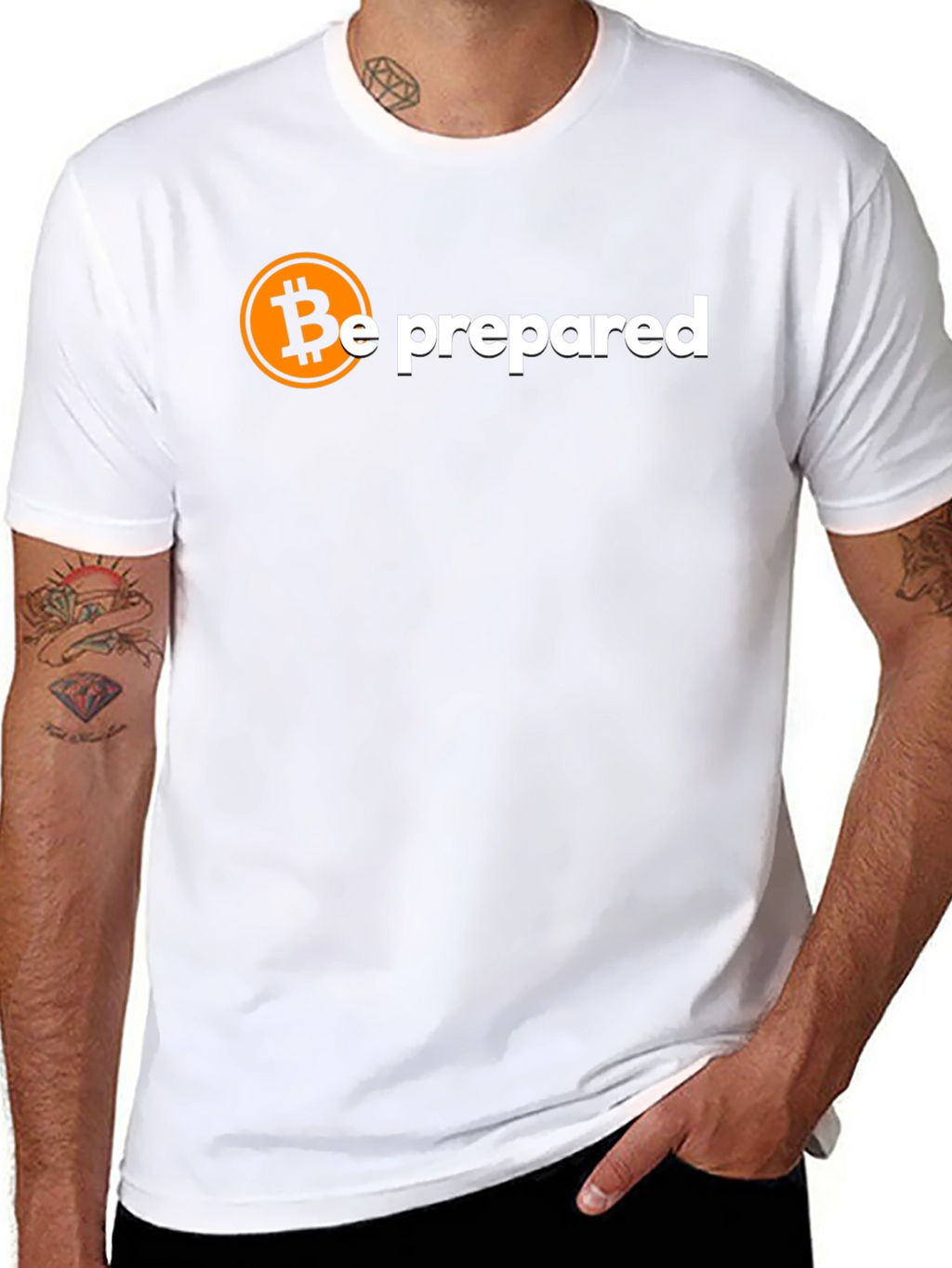 Bitcoin Prepared T-Shirt Crypto Tee